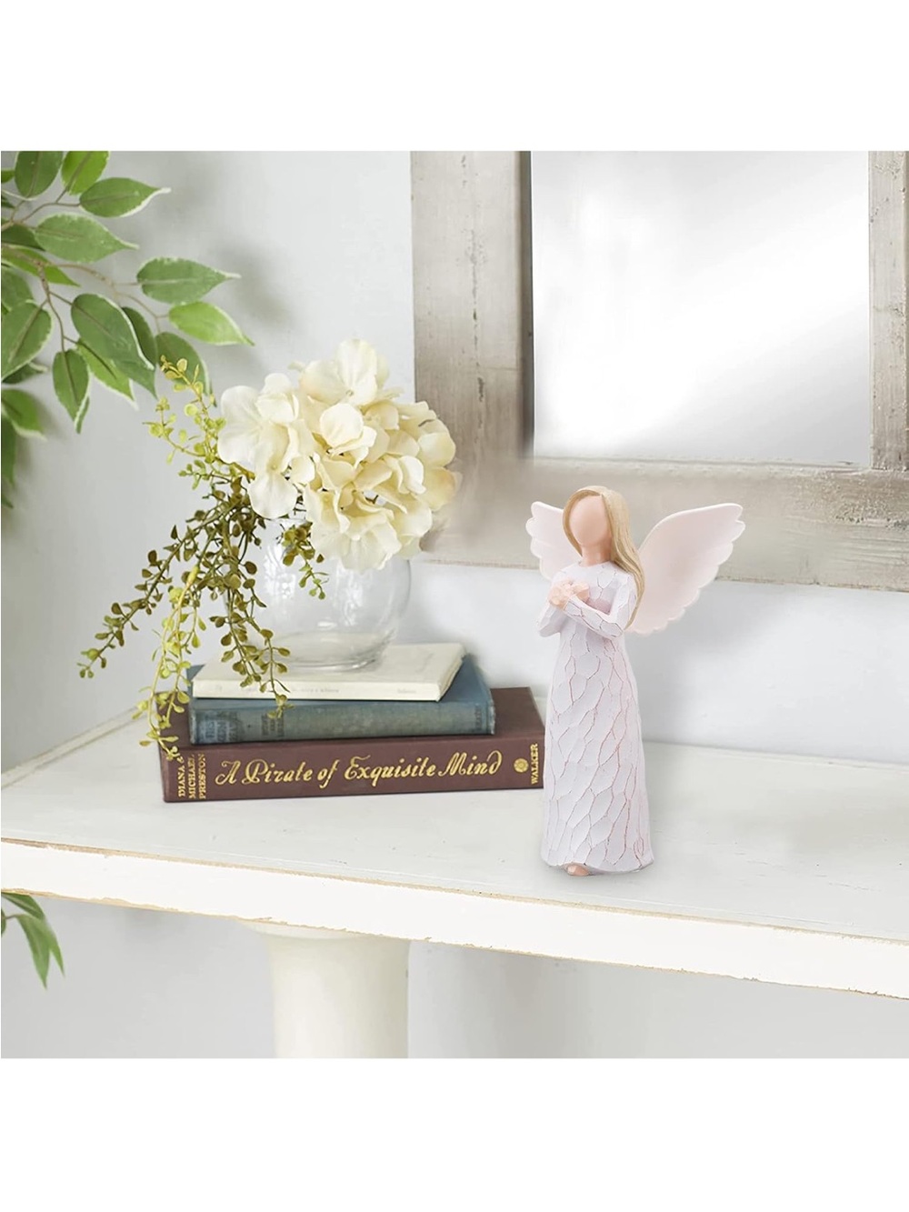 Remembrance Angel Memorial Figurine β Sympathy Gift Angel Statue - Picture 3 of 4